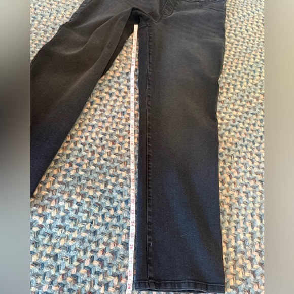 Nine West Black Heidi Pull-On Straight Jean sz 12 - Picture 5 of 7